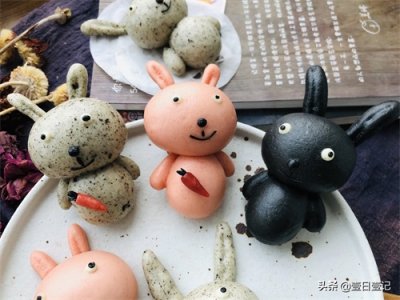 ​小兔子馒头最家常简单的做法，过程详细又简单，一盘上桌不够吃