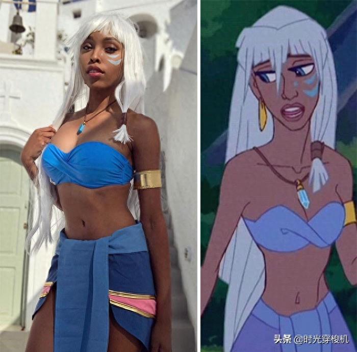 歪果少女的百变Cosplay秀