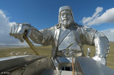 ​一代英雄成吉思汗打下的版图有多大，世界之王不是白叫的
