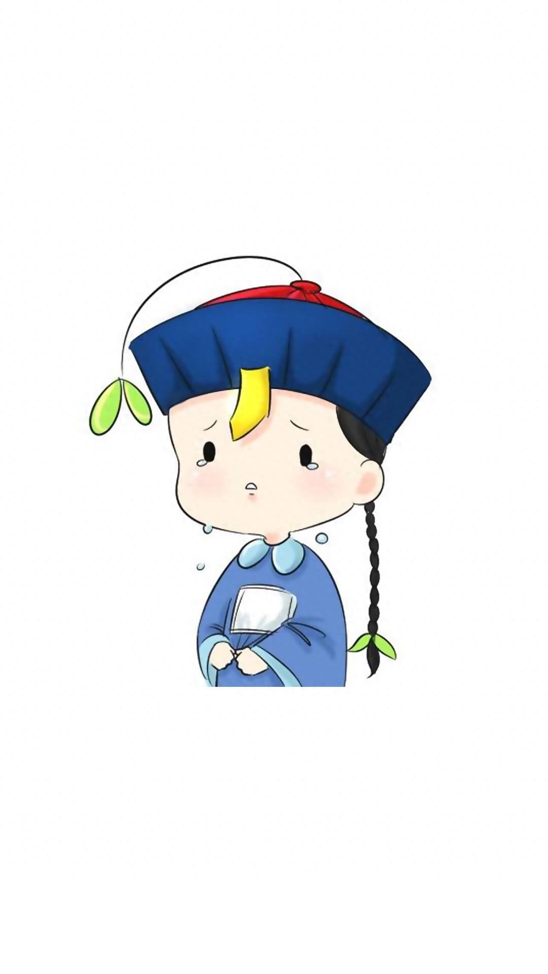 分享一组萌萌哒小僵尸手机壁纸，萌的鼻血都出来了