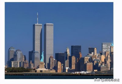 ​无与伦比的地标建筑110层415米美国纽约世界贸易中心双塔