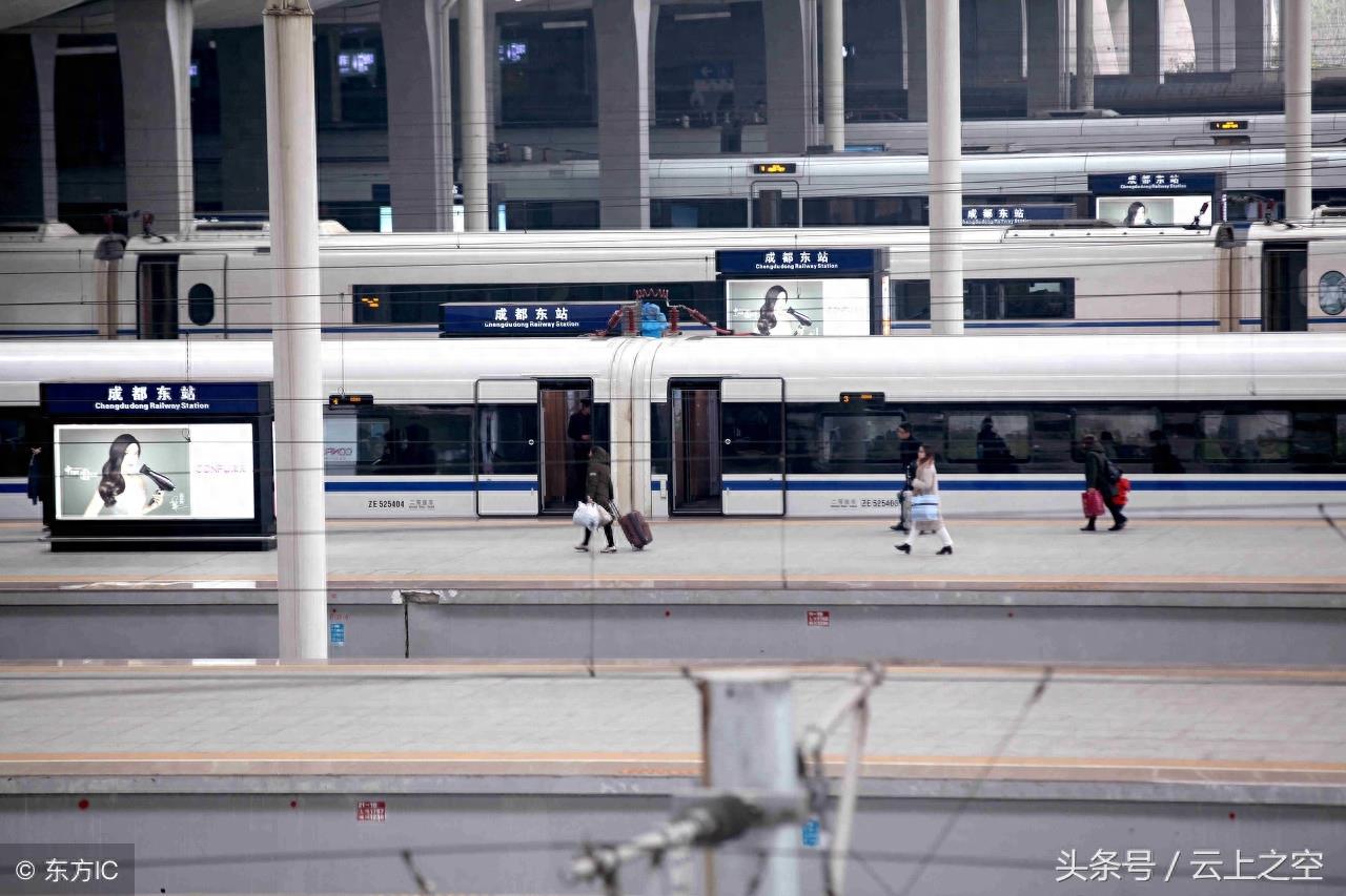 成都东站|国内六大枢纽客站 中西部最大的铁路客运站之一