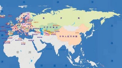 ​世界各国家领土面积排行榜
