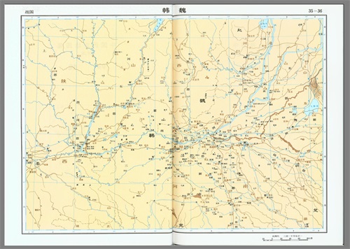 中国历史地图集（图片版）春秋战国