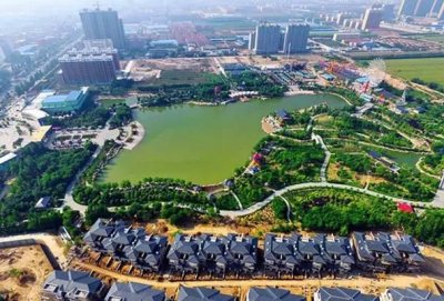 ​喧闹都市中的宁静乐园，运城天逸公园