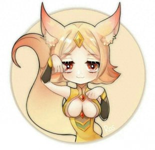 ​王者荣耀：英雄卡通头像，速速来取！连韩信都这么萌！