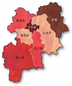 ​玉林市陆川县概况