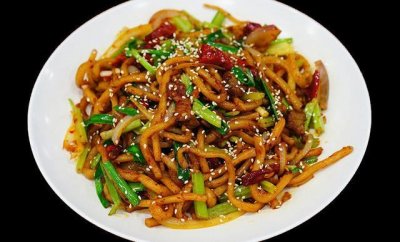 ​新疆美食干煸炒面