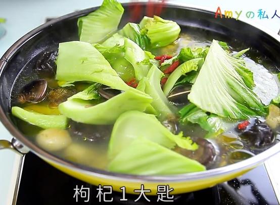 芥菜蛤蜊鸡汤怎么做好吃