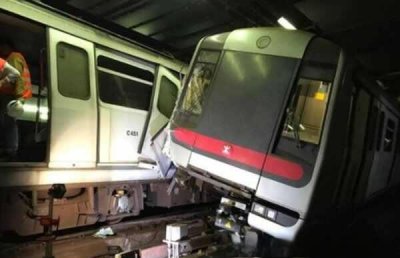 ​香港列车车祸爆炸案件，两地铁碰撞是什么回事？