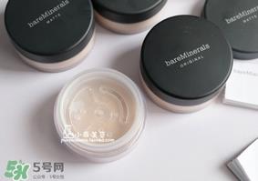 bareminerals矿物粉底色号 bareminerals矿物粉底试色