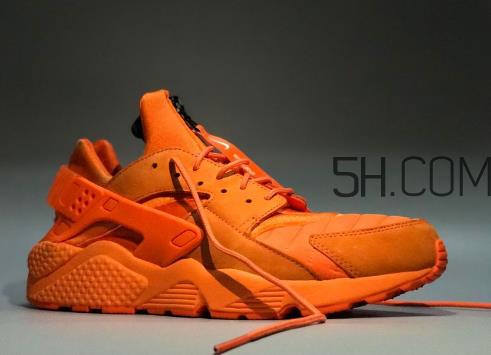 nike air huarache华莱士拉链款实物什么样？