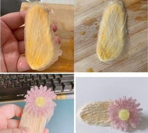 做芒果发夹是自然晾干还是用吹风机吹干好