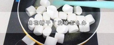 ​变硬的棉花糖怎么变软 棉花糖怎么回软