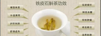 ​石斛泡水喝的功效