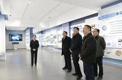 ​时侠联检察长会见北碚区委书记林旭阳一行