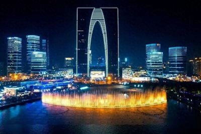 ​今天起金鸡湖音乐喷泉开放时间调整