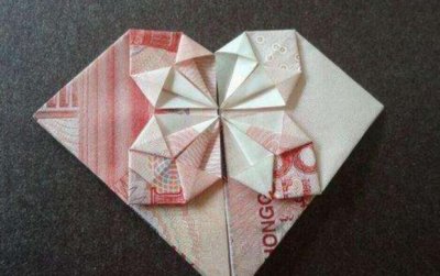 ​怎么用纸币叠心