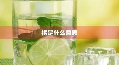​拐是什么意思(拐是什么意思方言)