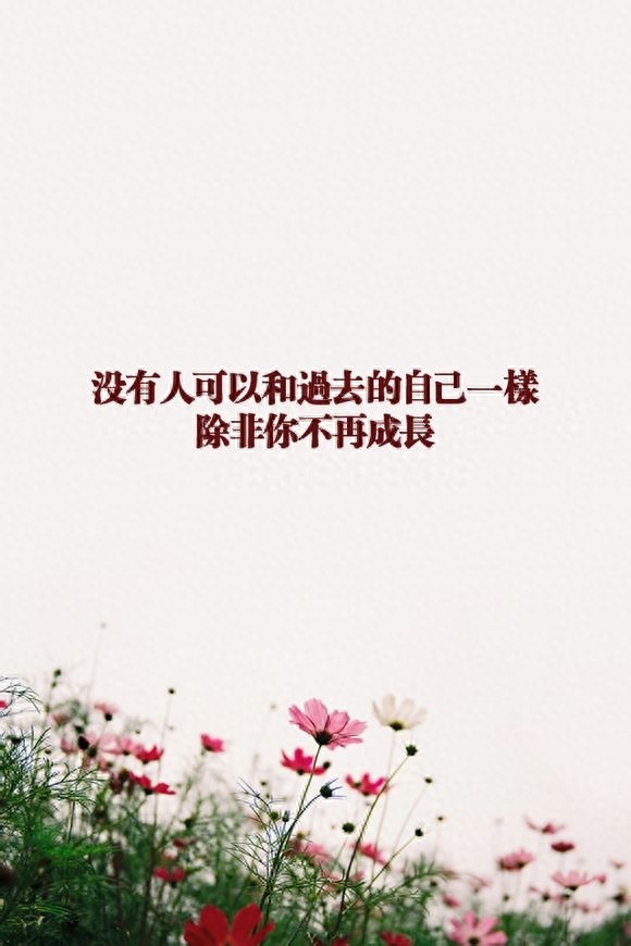 手机励志壁纸，用了之后可以让你神清气爽，精神百倍