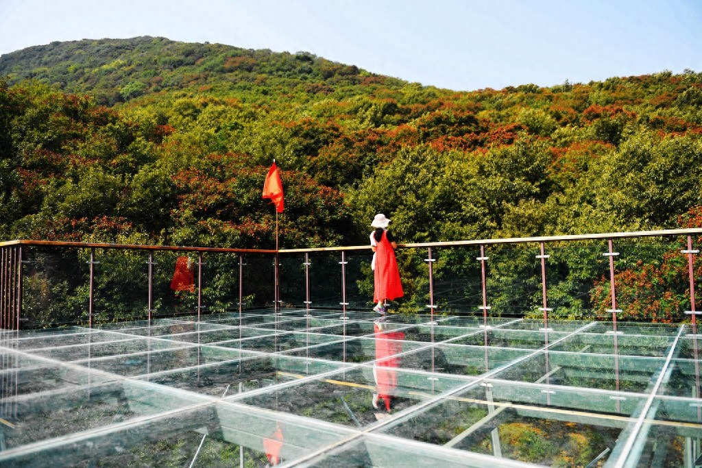 登封山水画廊摘星楼景区游记之二,树顶漫步一个超级炫酷炫的创意