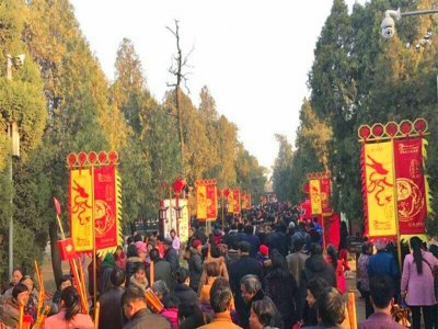 ​有一个庙会，叫淮阳二月会