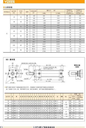 液压油缸型号大全及价格表(三节液压油缸型号大全)-第1张图片-