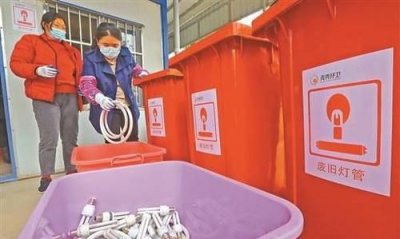 ​废旧荧光灯管属于什么垃圾，废电池属于什么垃圾分类？