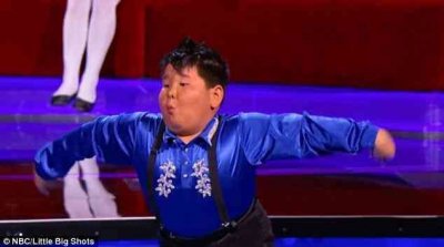 ​河南“拉丁小胖”登美国真人秀 可爱表情征服观众