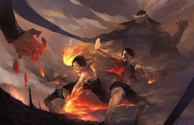 航海王路飞第几集去救艾斯（击败凯多的路飞）(4)