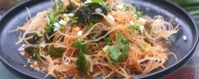 ​海石花的凉拌方法 海石花的凉拌做法大全