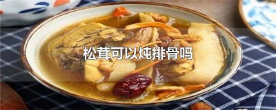 ​松茸能炖排骨汤么怎么做 松茸炖排骨可以吗