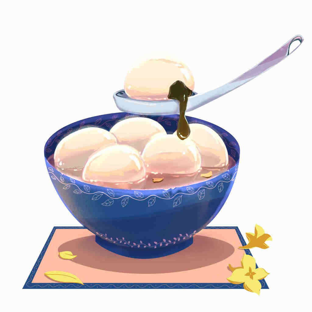 芝麻汤圆的热量多少卡（4颗汤圆热量=一碗米饭！）