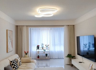 ​客厅不做吊顶，照样能装出美轮美奂的客厅来