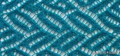 ​10款实用而且经典的棒针毛衣花样图解，太漂亮了