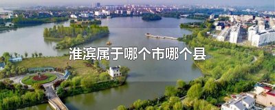 ​淮滨属于哪个市哪个县