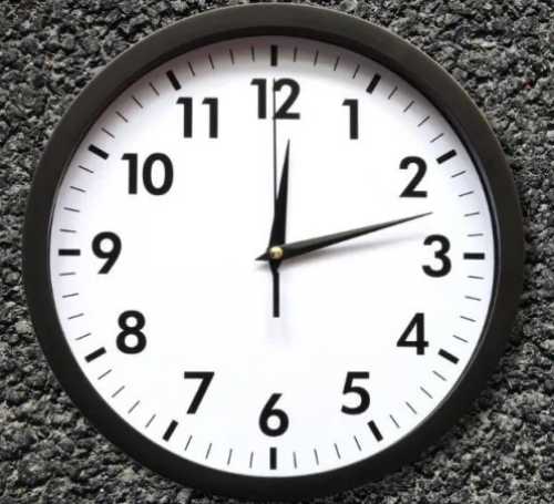 钟面上有几个大格