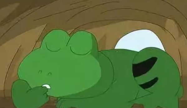 冬天小青蛙是怎么过冬的呢,青蛙怎么过冬天一年级图4