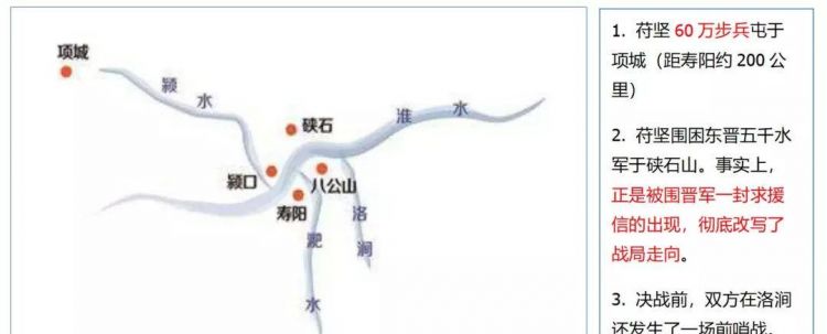 淝水之战的淝水是哪里的支流?