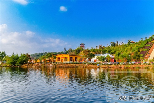 江西赣州五龙客家风情园，客家文化气息浓郁景美，赣州休闲好去处