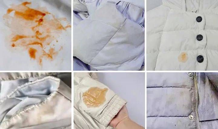 白色羽绒服洗完为什么有黄印怎么办