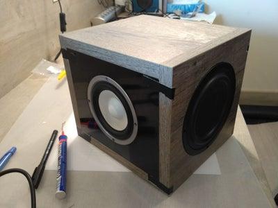 老式喇叭音箱改造（用家中的废旧喇叭）(18)