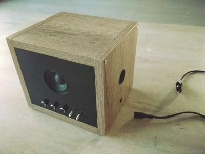 老式喇叭音箱改造（用家中的废旧喇叭）(20)