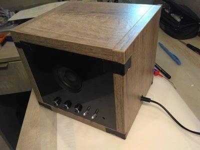 老式喇叭音箱改造（用家中的废旧喇叭）(19)