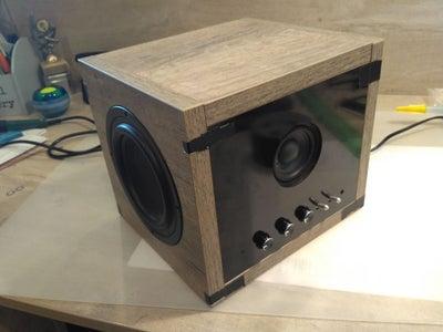 老式喇叭音箱改造（用家中的废旧喇叭）(17)