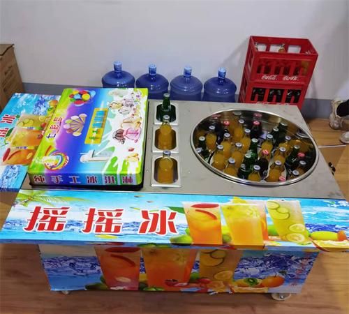 摆摊卖冰粉冰块怎么保存啊难题