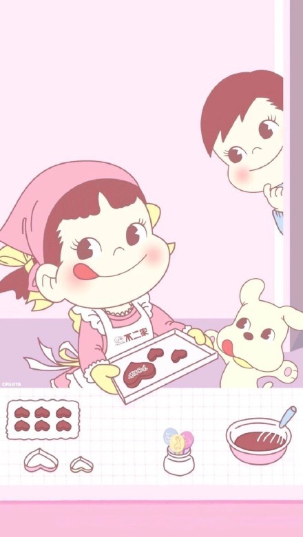 壁纸｜第十五弹——不二家，糖是甜的，壁纸也是甜的